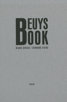 Hardcover Beuys Book: Klaus Staeck & Gerhard Steidl Book