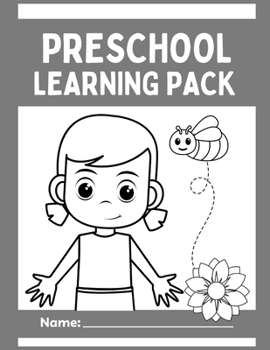 Paperback Back to School Preschool Learning Pack Worksheets Book
