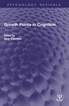 Paperback Growth Points in Cognition Book