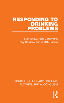 Hardcover Responding to Drinking Problems Book