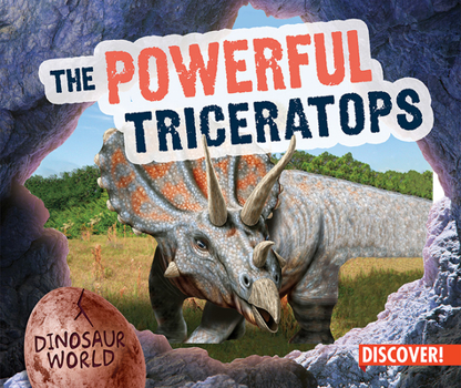 Paperback The Powerful Triceratops Book