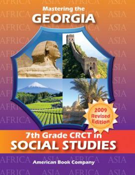 Paperback Mastering the Georgia 7th Grade Crct in Social Studies Book