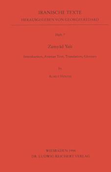Paperback Zamyad Yast: Introduction, Avestan Text, Translation, Glossary Book