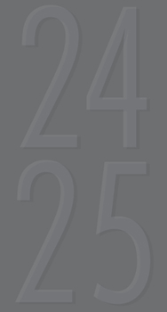 Calendar Charcoal 2024 3.5 X 6.5 2-Year Pocket Planner Book