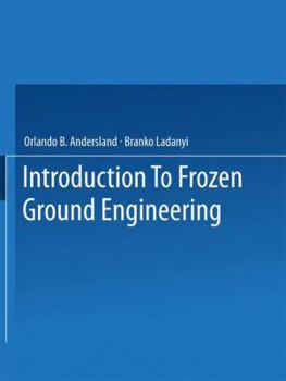 Paperback An Introduction to Frozen Ground Engineering Book