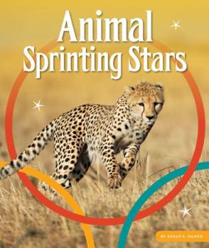 Library Binding Animal Sprinting Stars Book