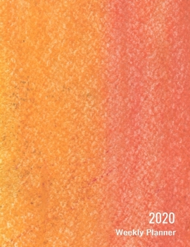 Paperback 2020 Weekly Planner: 52 Week Start on Sunday Firey Pastel Calendar Schedule Organizer and Journal Notebook to help you plan and get organiz Book