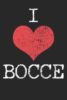 Gift Notebook: Bocce 6x9 Dot Grid 120 Pages