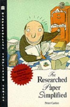 Paperback The Researched Paper Simplified (Harpercollins Simplified) Book