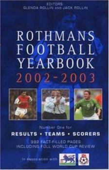Hardcover Rothman Football Yearbook 2002-2003 Book