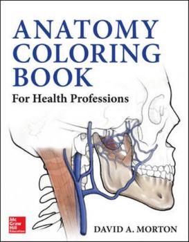 Paperback Anatomy Coloring Book for Health Professions Book