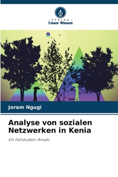 Paperback Analyse von sozialen Netzwerken in Kenia [German] Book