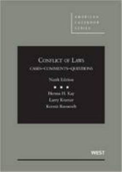 Hardcover Conflict of Laws, Cases, Comments, Questions, 9th Book