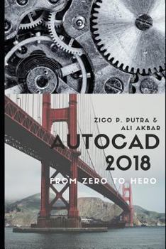 Paperback AutoCAD 2018 from Zero to Hero Book