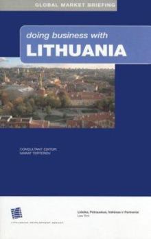 Hardcover Doing Business with Lithuania Book