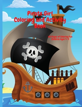 Paperback Pirate Girl Coloring and Activity Book