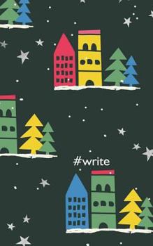 #write : 5x8 Notebook Packed with 200 Pages-Write at Work, School, Home-Perfect Gift for the Writer-White Paper