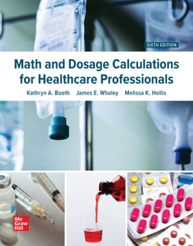 Paperback Math and Dosage Calculations for Healthcare Professionals Book