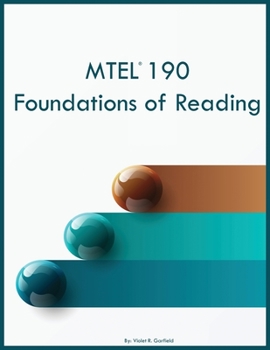 Paperback MTEL 190 Foundations of Reading Book