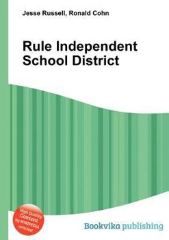 Paperback Rule Independent School District Book