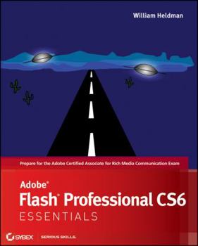 Paperback Adobe Flash Professional CS6 Essentials Book