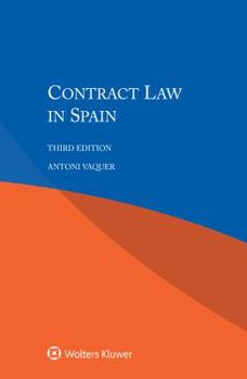 Paperback Contract Law in Spain Book