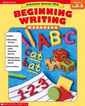 Paperback Scholastic Success with Beginning Writing Book