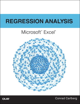 Paperback Regression Analysis Microsoft Excel Book