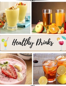Paperback Healthy Drinks Book