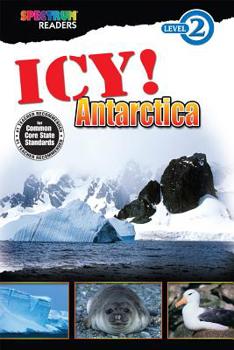 Paperback Icy! Antarctica Book