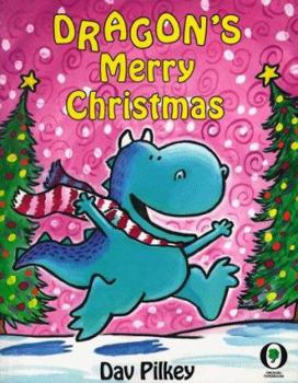 Hardcover Dragon's Merry Christmas Book