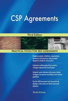 Paperback CSP Agreements Third Edition Book