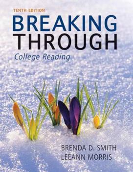 Paperback Breaking Through: College Reading Book