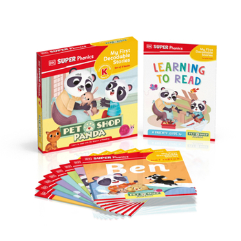 Paperback DK Super Phonics My First Decodable Stories Pet Shop Panda Book