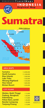 Loose Leaf Sumatra & Medan Travel Map Fifth Edition Book