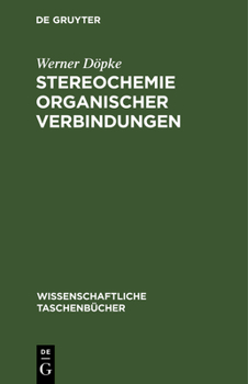 Hardcover Stereochemie Organischer Verbindungen [German] Book