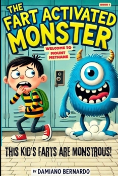 Paperback The Fart Activated Monster: Book 1: Welcome To Mount Methane Book