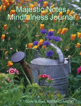 Paperback Majestic Notes Mindfulness Journal Book