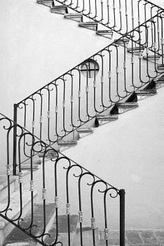 Paperback Stairs Notebook Book