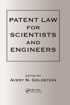 Paperback Patent Laws for Scientists and Engineers Book