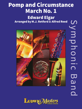 Paperback Pomp and Circumstance March No. 1 for Band: Conductor Score (LudwigMasters - Symphonic Band) Book