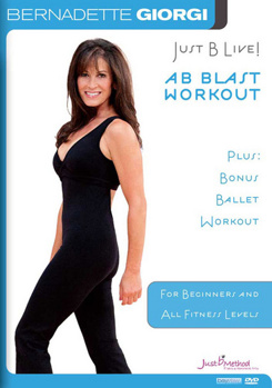 DVD Just Bra Live: Ab Blast Plus Bonus Ballet Workout Book