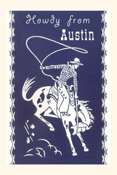 Paperback Vintage Journal Howdy from Austin Book