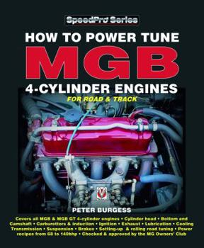 Paperback How to Power Tune MGB 4-Cylinder Engines: For Road & Track Book