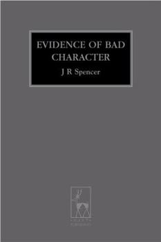 Paperback Evidence of Bad Character Book