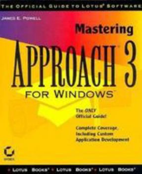 Paperback Mastering Approach 3 for Windows Book
