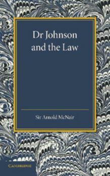 Paperback Dr Johnson and the Law Book