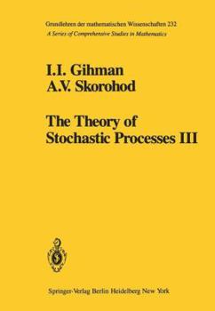 Hardcover The Theory of Stochastic Processes III Book