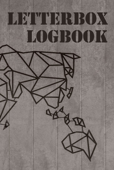 Letterbox Logbook: 6x9" Letterbox Stamp Logbook Gift Idea For Letterboxing, Letterboxers