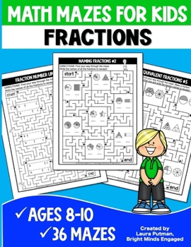 Math Mazes for Kids Fractions